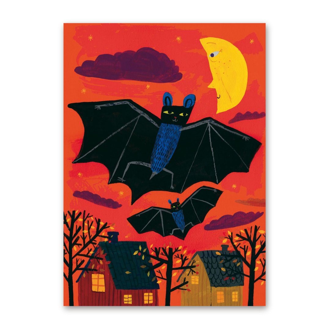 Postcard Bat, Kehvola