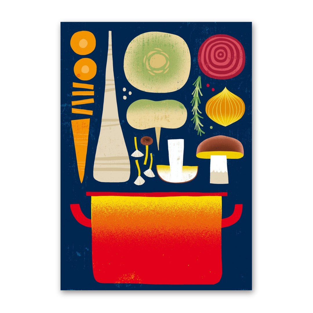Postcard Pot, Kehvola