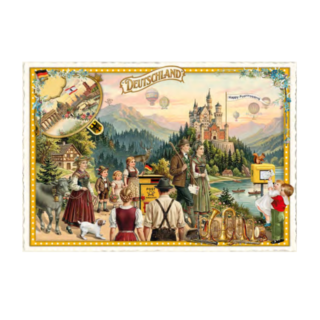 Postcard Verschickgeschichten Deutschland, N42 Edition Wundersam