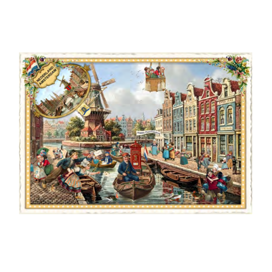 Postcard Verschickgeschichten Nederland, N43 Edition Wundersam
