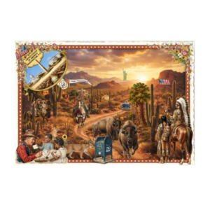 Postcard Verschickgeschichten USA, N44 Edition Wundersam