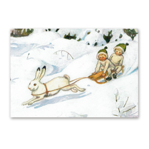 Postcard Die Wichtelkinder, Elsa Beskow