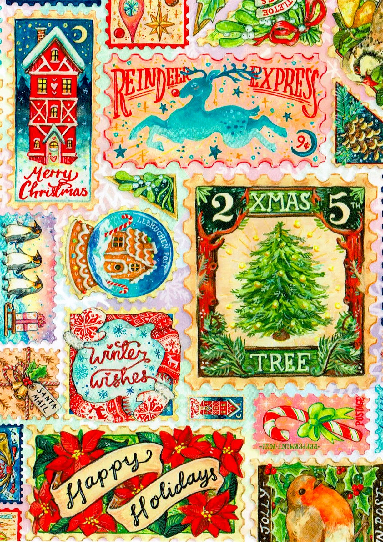 Festive Stamps