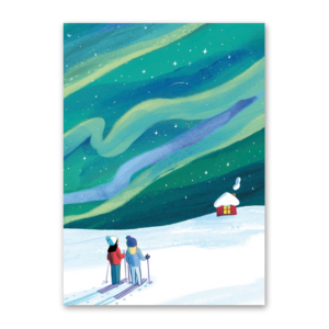 Postcard Northern Lights, Kehvola