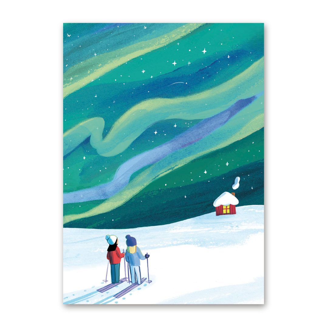 Postcard Northern Lights, Kehvola